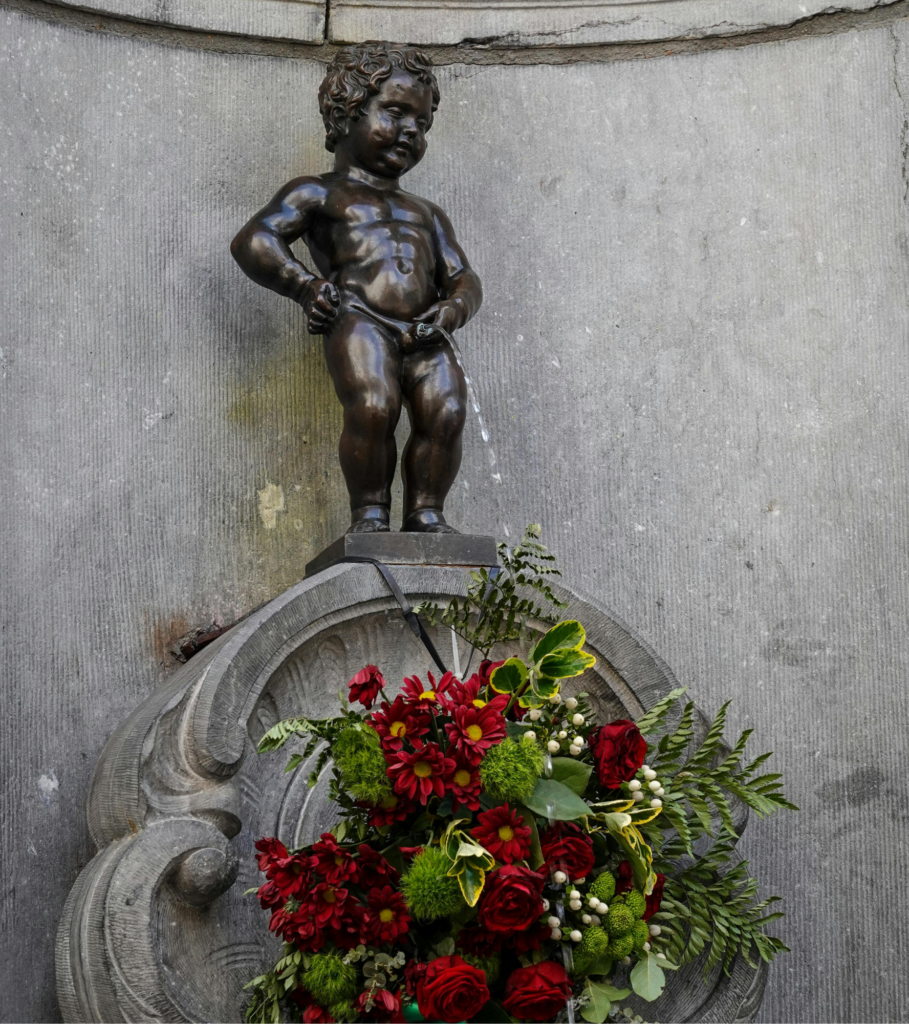 Reis naar Brussel - Manneke Pis